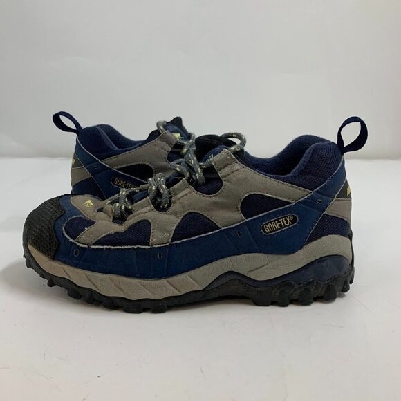 MONTRAIL Women's Gore-Tex XCR Blue Outdoor Hiking Running Lace Up Shoe Size 7 - Picture 5 of 13